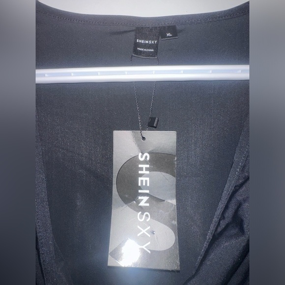 SHEIN Black Long Sleeved Dress - Picture 3 of 8